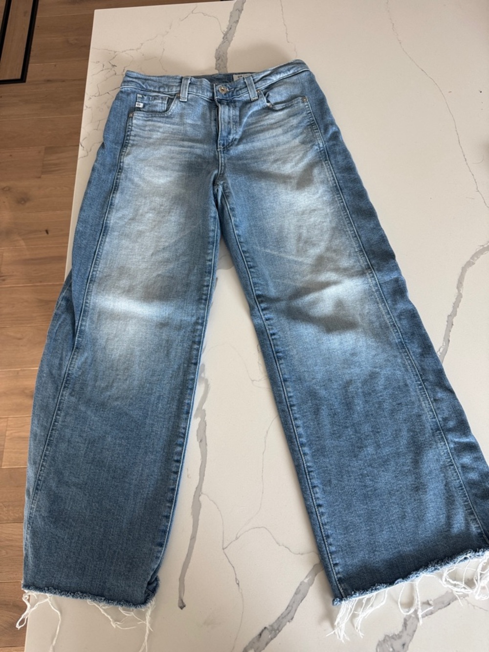 AG Saige Wide Leg Crop